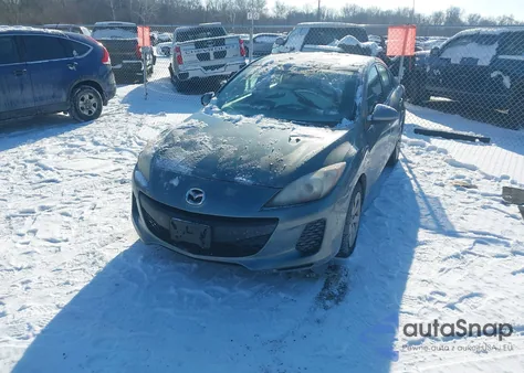 2012 Mazda Mazda3 I Sport из США, поврежденный, VIN JM1BL1UG5C1533697